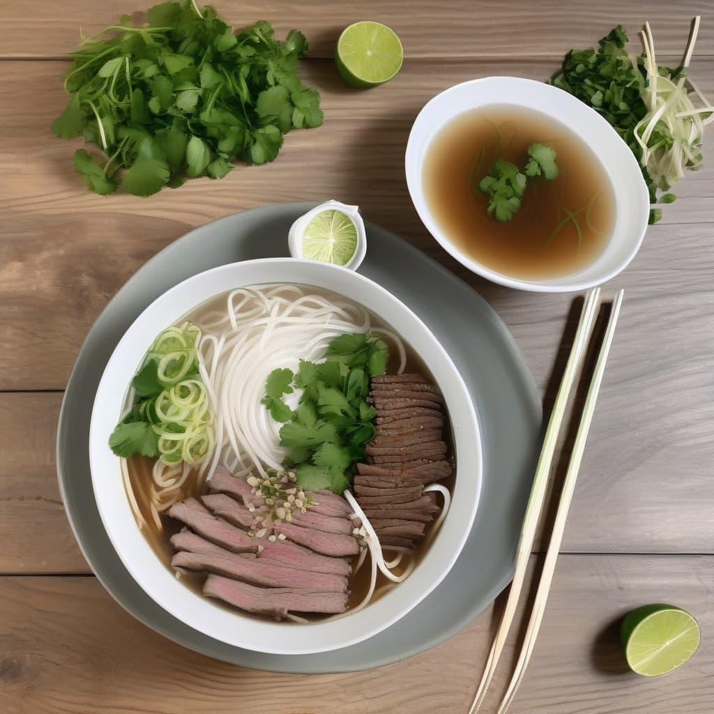 Well-Done Beef and Beef Balls Noodle Soup