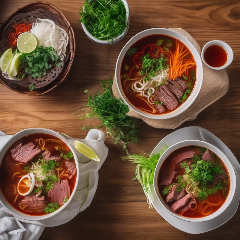 "Hue" Style Spices Noodle Soup