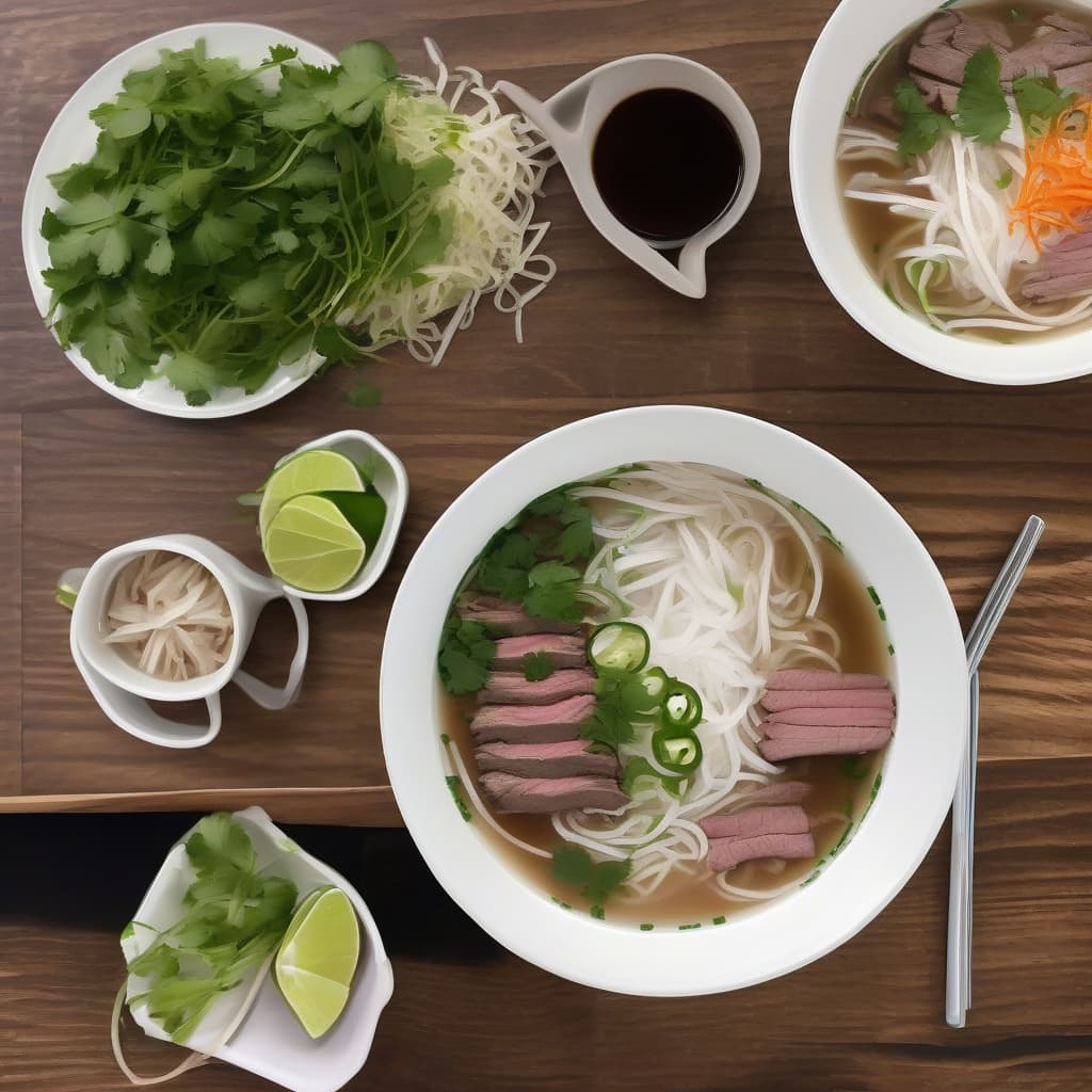 Rare Steak Noodle Soup