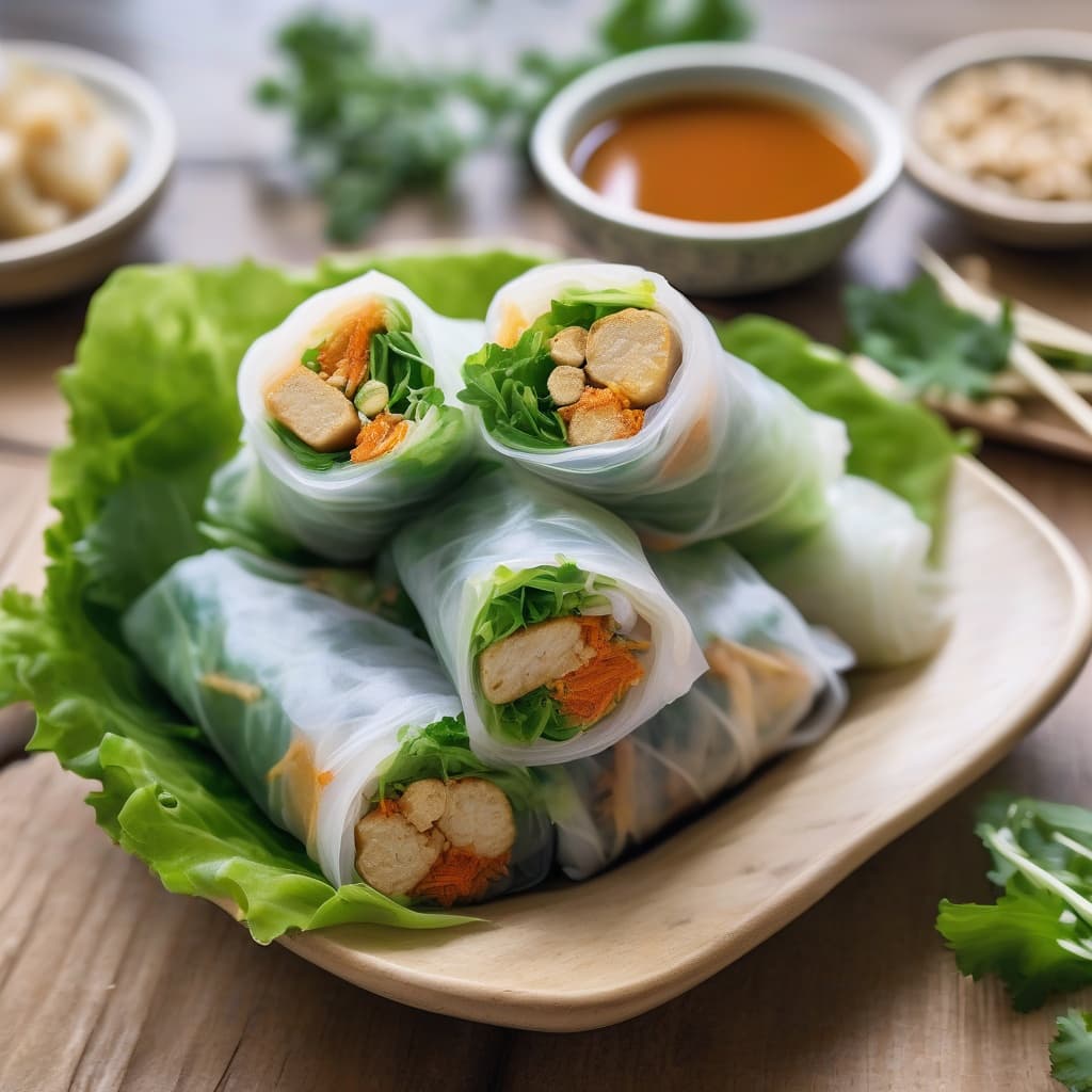 Tofu Salad Rolls