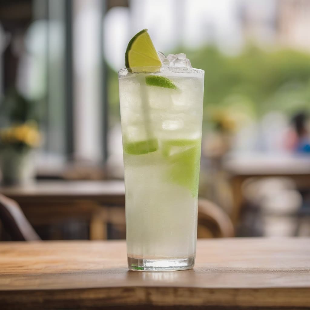 Soda Lemon Juice with Ice