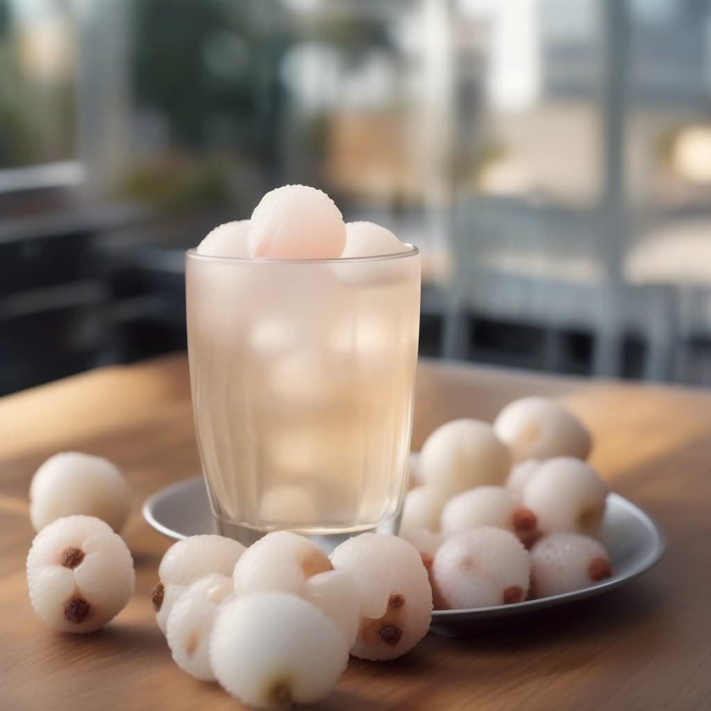 Lychees with Ice
